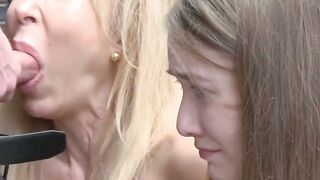 Cop Takes Revenge on Juicy Thieves  Lesbian Lovers Get Consumed!