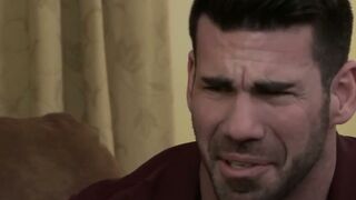 Straight Tobias visits Troy Accolas bedroom and fills his tight hole