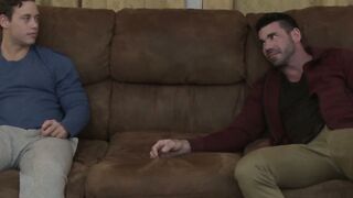 Straight Tobias visits Troy Accolas bedroom and fills his tight hole