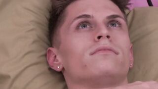 Straight Tobias visits Troy Accolas bedroom and fills his tight hole