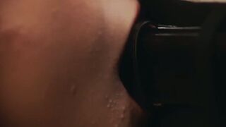 BARISTA SERVITUDE BUXOM BARTENDER BRINGS HOME THE TRASH...AND EVERYTHING ELSE