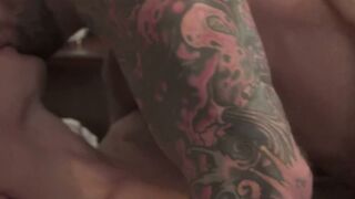 EXTREME INK PLEASURE Dolf Dietrich DESTROYS Trent Ferris with RAW ANAL POWER