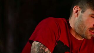 Frat Anarchy Buck Richards Gets Torched by Johnny Ford in Sizzling Bonfire Brutality