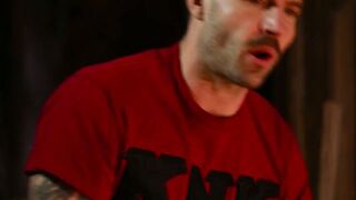 Frat Anarchy Buck Richards Gets Torched by Johnny Ford in Sizzling Bonfire Brutality