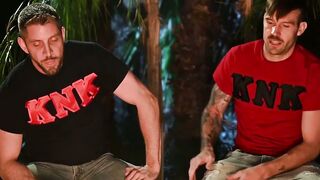 Frat Anarchy Buck Richards Gets Torched by Johnny Ford in Sizzling Bonfire Brutality