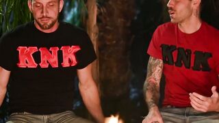 Frat Anarchy Buck Richards Gets Torched by Johnny Ford in Sizzling Bonfire Brutality