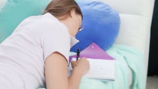 UNBELIEVABLE deal at Crazyporn.xxx  Brunette Cutie Izzy Lush Gets RAW and DIRTY with her roommate!