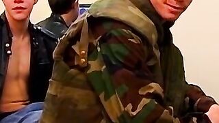 MASKED MANIAC DEVOURS MARINE SUPERSTUDS  Explicit Blowjob Madness!