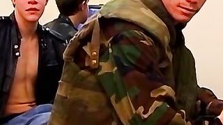 MASKED MANIAC DEVOURS MARINE SUPERSTUDS  Explicit Blowjob Madness!