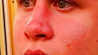 MASKED MANIAC DEVOURS MARINE SUPERSTUDS  Explicit Blowjob Madness!