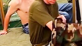 MASKED MANIAC DEVOURS MARINE SUPERSTUDS  Explicit Blowjob Madness!