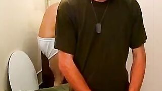 MASKED MANIAC DEVOURS MARINE SUPERSTUDS  Explicit Blowjob Madness!