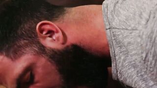 UNLEASH THE BEASTchunkywhird Zayne Roman Gorges on Cum After raw, Animalistic Rodeo with Hairy Muscle Hunk