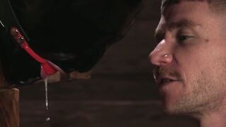 Colt Spence Unleashes Beast Mode Brutal Throat Fucking and Ball Slapping Extravaganza!