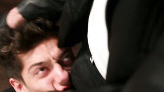 IAN HOLMES DEADLINE FOR DEBT throatfuck submission and bondage Torture