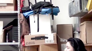 Caught in the Act! Chubby Thief Gets Ripped Off  Literally!