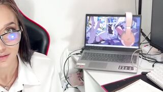 Teaching Her to Please Innocent College Cutie Aluna Gets Fucked for Grades!