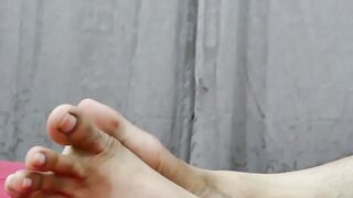 UNLEASH THE FOOT FETISH FRENZY! Young Gay God Felix STEERS YOUR DREAMS WITH HIS STORE BM GOLDEN LOADER