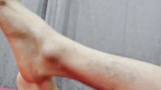 UNLEASH THE FOOT FETISH FRENZY! Young Gay God Felix STEERS YOUR DREAMS WITH HIS STORE BM GOLDEN LOADER