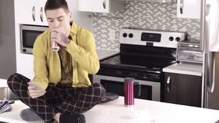 STEPUP YOUR GAME Dashing Stepdad Disciplines Young Gay with Brutal Raw Pounding!