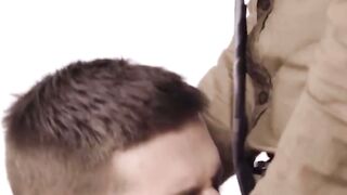 STEPUP YOUR GAME Dashing Stepdad Disciplines Young Gay with Brutal Raw Pounding!