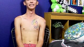 BENTLEY RYAN UNLEASHED Skinny Sex God Stars in IRL Ejaculation Spectacular!