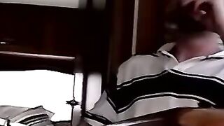MATT UNLEASHES A DESTRUCTION OF CUM ON THIS LUCKY BOTTOM