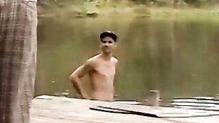 Lakeside Orgy Where the Boys Really Come to Play