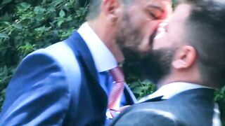 Hunk Joe Gillis hires Leo Grin as party planner and fuck buddy
