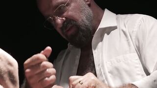 DADDY FELIX KAMP UNLEASHES THE BEAST Explosive DP Throws Canyon Cole Into Orgasmic Bliss!