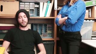LOCKED UP AND LOVING IT Busty Lady Cop Takes the Law into Her Own Hands