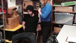 LOCKED UP AND LOVING IT Busty Lady Cop Takes the Law into Her Own Hands
