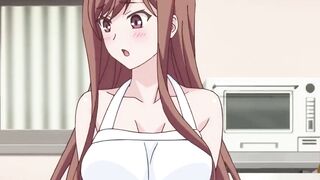 Uncensored Hentai Hot Romantic Sex in the Kitchen