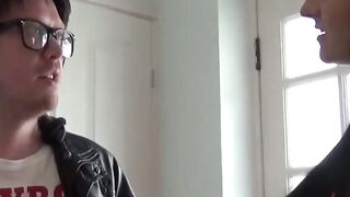 Sex hungry Devon Breeze sucks fake producers big dick