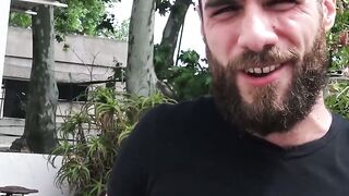 Unleash the Beast 4 Bearded Latinos Nail Straight Man in Raw Anal Frenzy