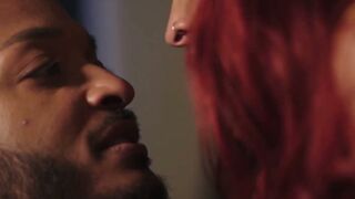 RED ALERT! Tight  Gapless Ass Trans Babe Rides Thick BBC Cock So Deep  Hard She Yelps for More!
