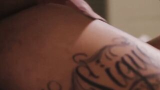 RED ALERT! Tight  Gapless Ass Trans Babe Rides Thick BBC Cock So Deep  Hard She Yelps for More!