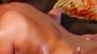 UNLEASH THE FURRY FURY dominatrix lesbian strapon brutally ravishes slave blonde