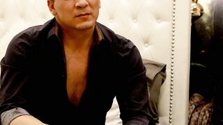 Bianka Blue hops in and try on Steve Q massive dick