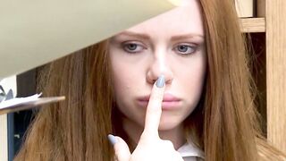 INFERNO OF PUNISHMENT Ella Hughes Sizzling Sentence for Blasphemy!