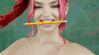 UNLEASH THE BEAST Hairy, Curvy Redhead TEEN STRIPPERS Expose BOOBS .Round ASS in EPIC Playboy Shot!