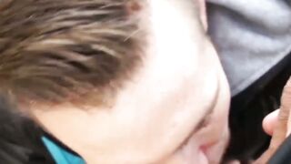 Exposed The Hot Boys Outrageous Blowjob Obsession  Watch Him Get His Face Covered in Cum!