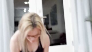 Flexi Teen Glasses - Step-Daughter's First Time Anal with Dad