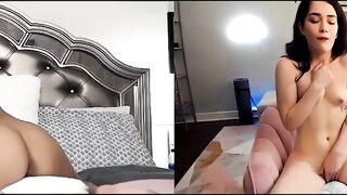 explodes in Epic Lesbian Orgy Gianna Dior and Evelyn Claire Unleash Their Most Slurping Wet Throats!