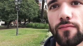 UNBRIDLED PLEASURE Bearded Stud Craves Brutal GF BM on Live Cam!