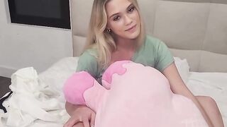 Chloe-Rose's Petite Body Gets A Mess Of Daddy's Hot Load