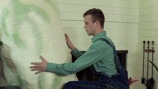 OUT OF THIS WORLD BLOWOUT Scott Finn Gets Impaled by Hunk Alien Roman Todds Colossal Cock