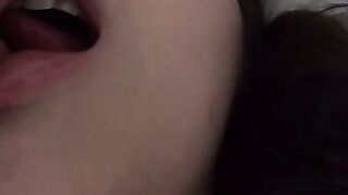 JAPANESE SLAVE GIRL AYA KISAKI GETS HER PUNY LIL CHERRY PLOWN BY OWNERS FAT BEAST!