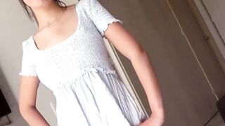 Tight Latina teen rough pussy fucking