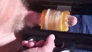UNLEASH THE BEAST Dallas Steeles Insatiable Lust for Solo Fleshlight Frenzy!